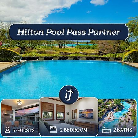 فيلا Hilton Pool Pass Included, Kolea - Luxe Penthouse وايكولوا المظهر الخارجي الصورة