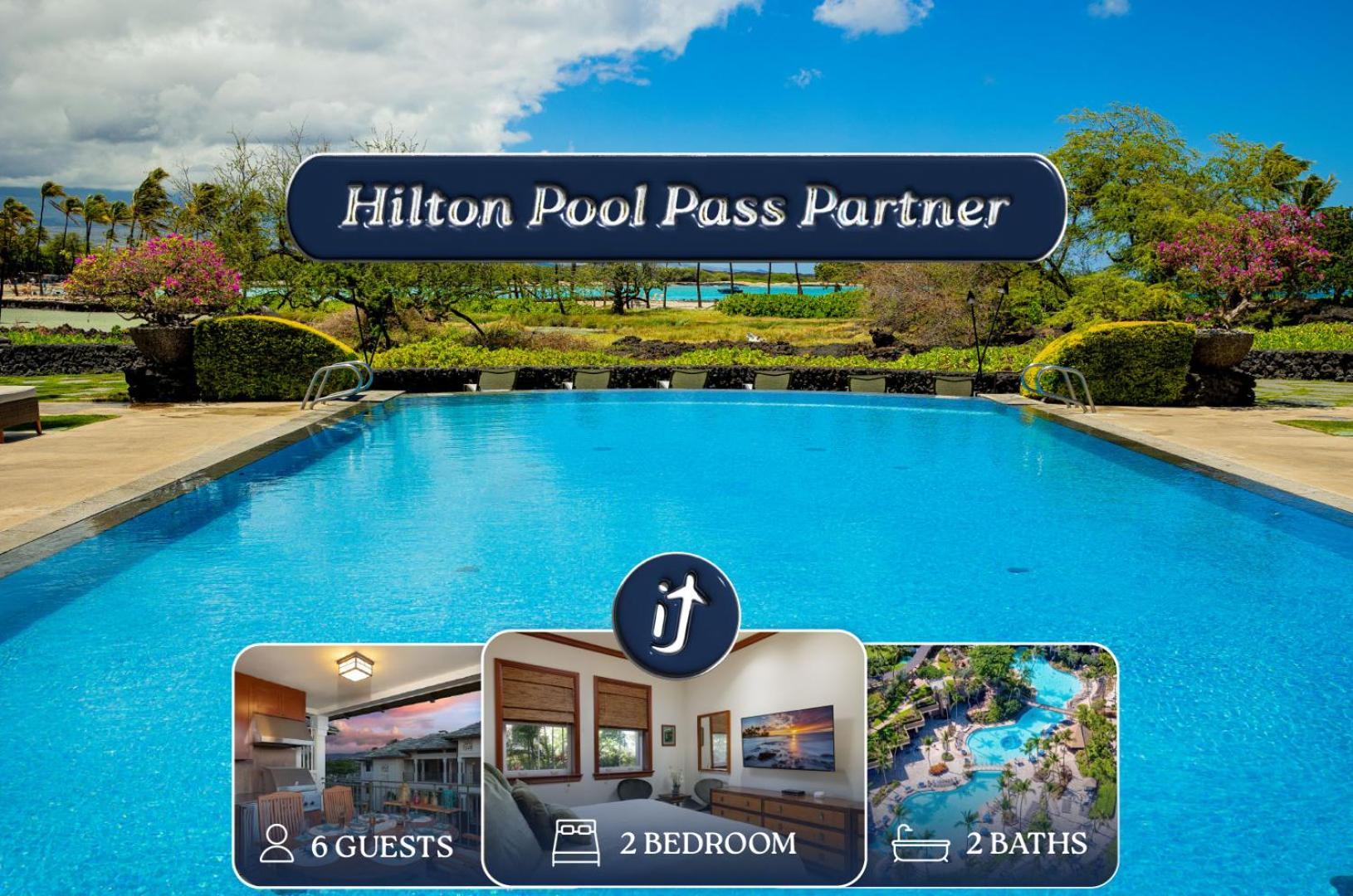 فيلا Hilton Pool Pass Included, Kolea - Luxe Penthouse وايكولوا المظهر الخارجي الصورة